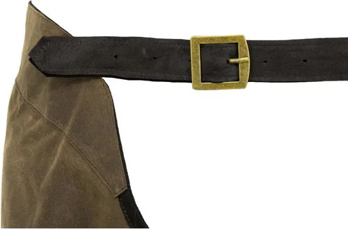 Vista 5 de Outback Trading - Unisex Oilskin Chaps bronce