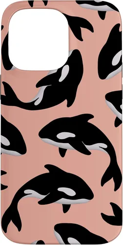 Vista 21 de Orca Whale Ocean Pattern - Carcasa para iPhone 17