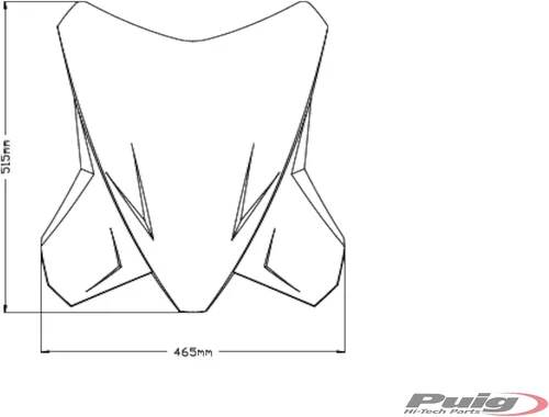 Vista 5 de Puig Pantalla Touring Plus KTM 1290 Super Adventure R/S 21-23