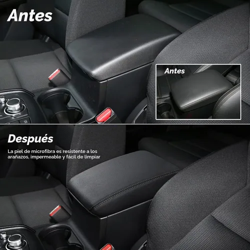 Vista 4 de Compatible con accesorios Mazda CX-5 2025 2024 2023 2022 2021 2020 2019 2018 2017 - Cubierta de consola central de coche, cubierta de reposabrazos