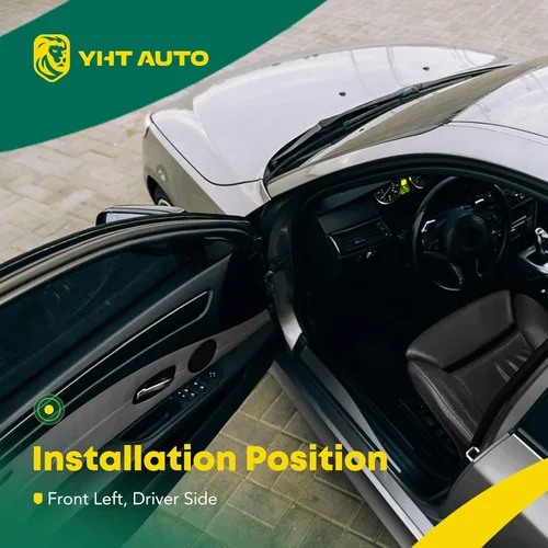 Vista 2 de YHTAUTO Actuador del pestillo de la cerradura de la puerta del lado del conductor delantero Reemplazo para Chevrolet Cavalier Pontiac Sunfire