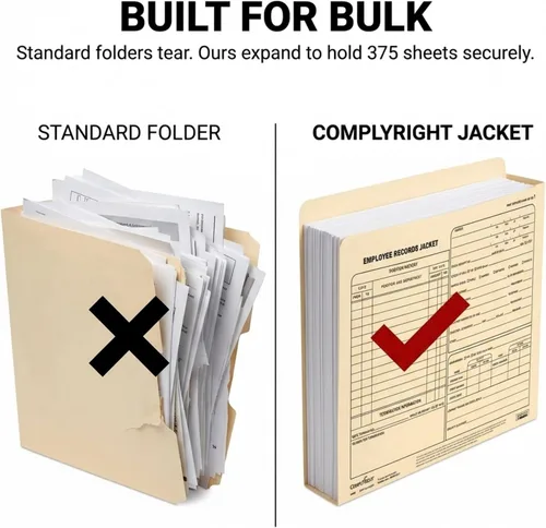 Vista 5 de ComplyRight Conjunto de chaqueta record para empleados