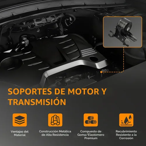 Vista 3 de Juego de montaje de motor compatible con Ford Escape Mazda Tribute Mercury Mariner 2005 2006 2007 2008 2009 2010 2011 2012 Kit de montaje de motor