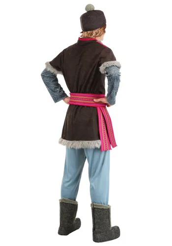 Vista 2 de Disfraz para adulto de Kristoff de Frozen Deluxe Multicolor