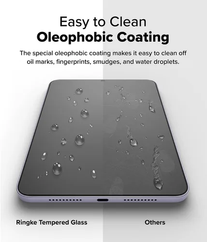 Vista 7 de Ringke Protector de pantalla de vidrio templado compatible con iPad Mini 6 (6ª generación) y protector de pantalla para iPad Mini A17 Pro, vidrio