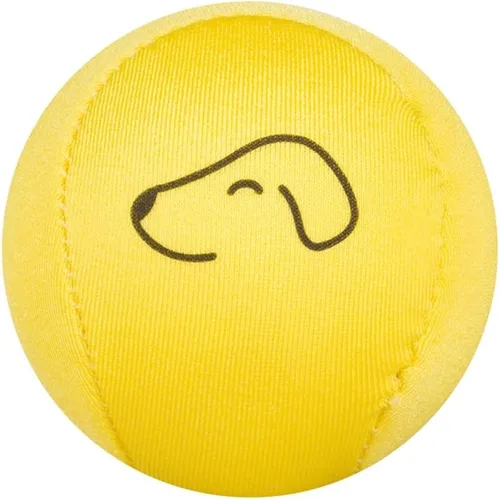 Vista 3 de Waboba Bola de agua para perros (nueva versión), color amarillo