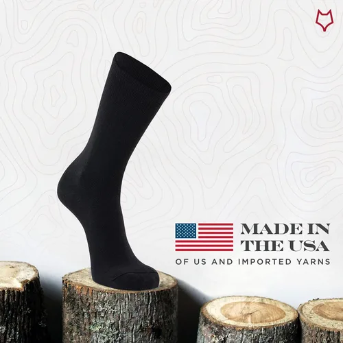 Vista 2 de FoxRiver Men's Dry Therm-a-Wick Ultra-Lightweight Liner Crew Socks