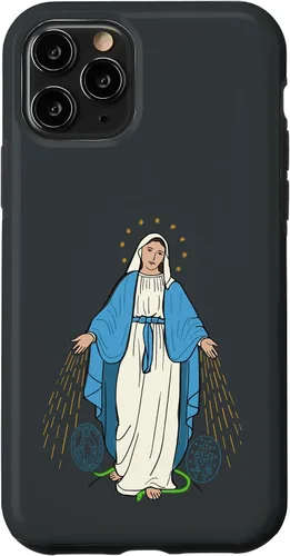Vista 29 de Nuestra Señora de Gracia - Funda Milagrosa Virgen de la Medalla para iPhone 17