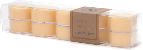 Vista 13 de ECO CANDLE CO. Vela reciclada, té negro y miel, 6 oz. - Aromas de té picante, nuez moscada, miel y naranja - 100% cera de soja, sin plomo, etiqueta