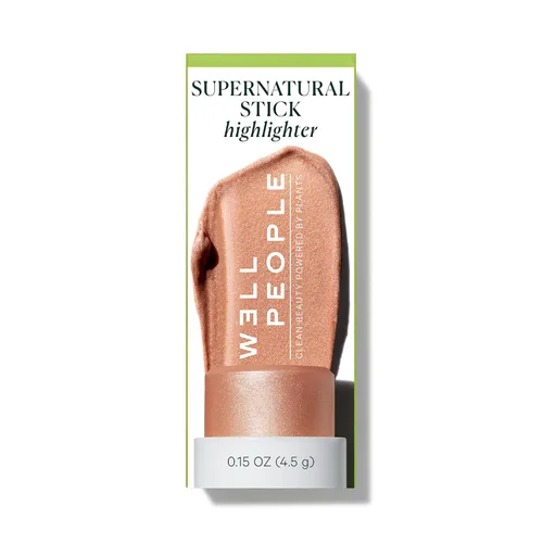 Vista 4 de Well People Iluminador en Barra Sobrenatural, Iluminador en Barra para Piel Hidratada y con Brillo Natural, Uso en Labios, Mejillas y Párpados