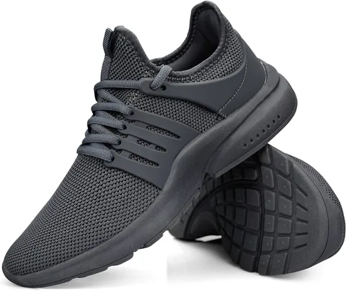 Vista 8 de tenis para hombre, antideslizantes, resistentes al deslizamiento, de punto.