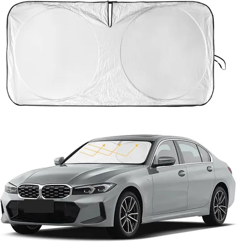 Vista 86 de Para BMW X1 E84 Parasol para parabrisas de coche, protector de visera de sol, bloqueador de rayos UV, reflectante de calor, cubierta de ventana