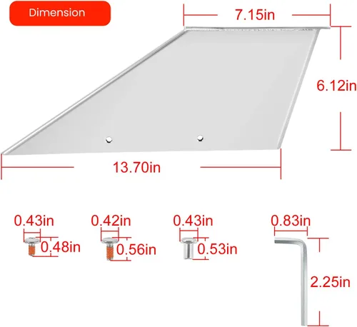 Vista 4 de 27051 - Protector de skeg para Mercury Mercruiser Bravo 1 y Bravo 3 1990-2023