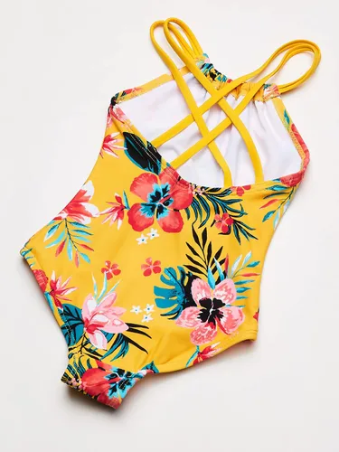 Vista 4 de Kanu Surf Bañador Jasmine Beach Sport Halter de una pieza para niña