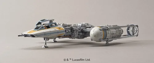 Vista 3 de Bandai Hobby, Star Wars 1/72 Y-Wing, kit para construir Starfighter