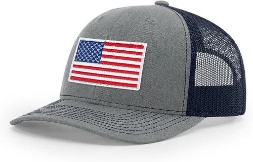 Vista 153 de Joe's USA Richardson 112 - Gorras de camionero con parche gráfico personalizado - Gorras estructuradas de cinco y seis paneles Richardson Premium