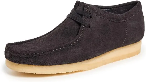 Vista 14 de Clarks Wallabee Chukka Botas para hombre cera de abeja cuero