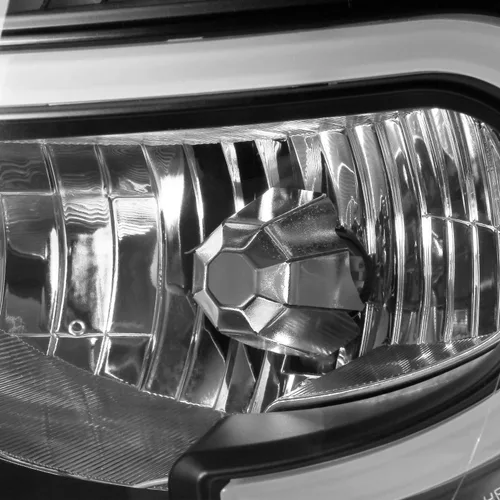 Vista 5 de AKKON - Para Subaru Impreza Outback 2002 2003/RS/TS/WRX (tipo halógeno) LED DRL Negro Faros Par