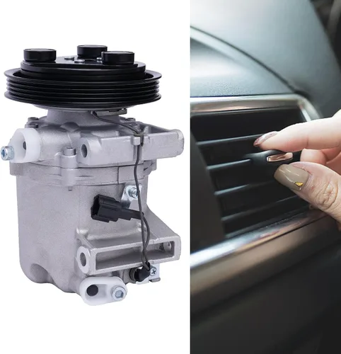 Vista 3 de Compresor de aire acondicionado CA con embrague, CO 10386C para 1999-2004 para Nissan Frontier 3.3l, para 2000-2004 para Nissan Xterra 3.3l