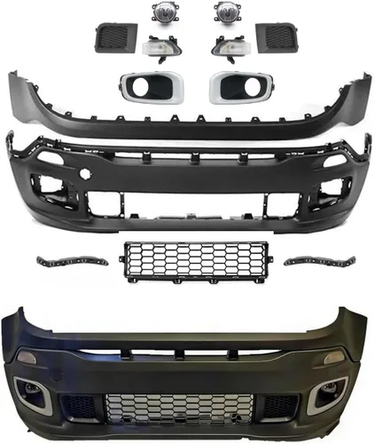 Vista 6 de Cubierta de parachoques delantero superior e inferior para Grand Cherokee 2011 2012 2013