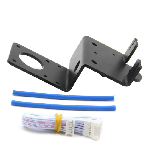 Vista 3 de Placa de soporte de extrusora de engranajes dual de accionamiento directo, filamentos flexibles de impresión fácil para impresora 3D Ender-3, Ender