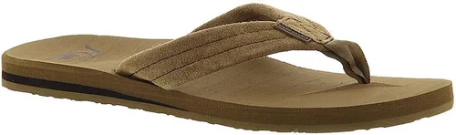 Vista 4 de Quiksilver Men's Carver Suede 3 Point Flip Flop Athletic Sandal