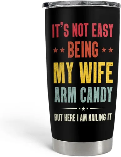 Vista 12 de SANDJEST Tazas de viaje aisladas de acero inoxidable de béisbol, tazas de café de 20 onzas y 30 onzas, regalo para amantes del béisbol, mamá, papá