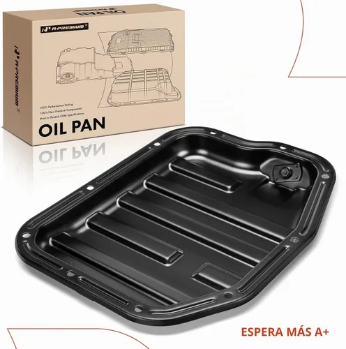 Vista 9 de A-Premium Cárter de aceite del motor con tapón de drenaje compatible