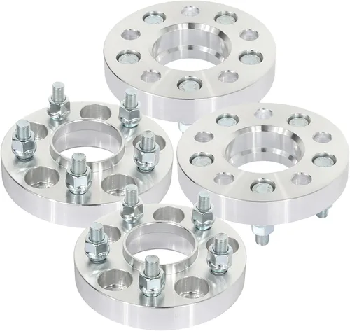 Vista 276 de SCITOO Espaciadores de rueda de 1.5 pulgadas, orificio 4x4 con adaptadores de pernos de 1/2 de 2.441 in para ClubCar Precedent para Adward 2 para EZ
