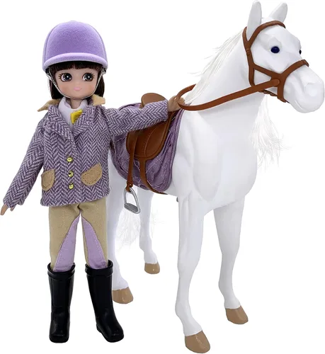 Vista 6 de Lottie Pony Adventures - Juego de muñecas con accesorios de caballo y equitación