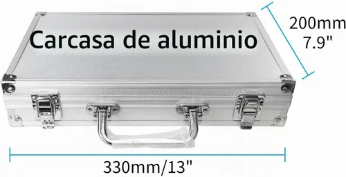 Vista 7 de Juego de herramientas de torneado de torno de madera con punta de carburo con lijadora de cuenco, herramienta de desbaste y acabado de ahuecado