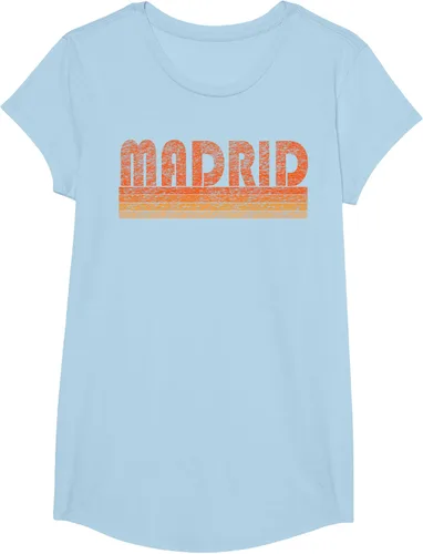 Vista 15 de clásico Retro Madrid playera, hombre 3XL, Asphalt Negro