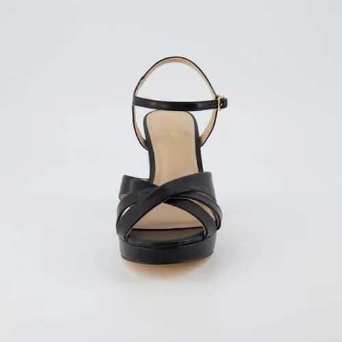 Vista 3 de CUSHIONAIRE Sandalia de vestir con plataforma Mood para mujer + espuma viscoelástica y anchos disponibles