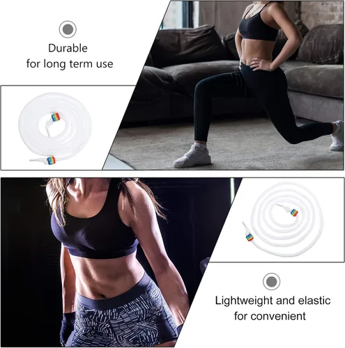 Vista 8 de EXCEART 10 piezas de pantalones deportivos con cordón de ajuste accesorios de cuerda con cordón