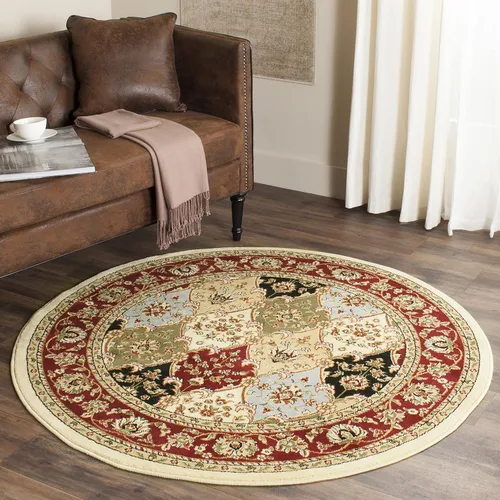 Vista 15 de SAFAVIEH Lyndhurst Collection - Alfombra de pasillo, 2 pies 3 pulgadas x 6 pies, multicolor y rojo, diseño oriental tradicional, no desprende pelusa