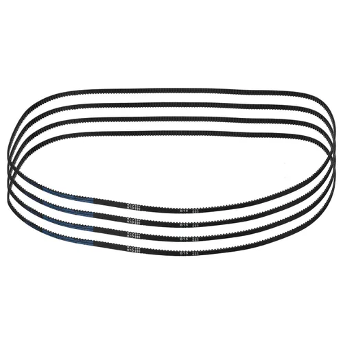Vista 103 de uxcell 4 piezas HTD-3M Correa de Distribución de Goma 48 Dientes, Longitud de Paso 144mm x Ancho 6mm x Altura 2.4mm, Correa de Polea de Distribución