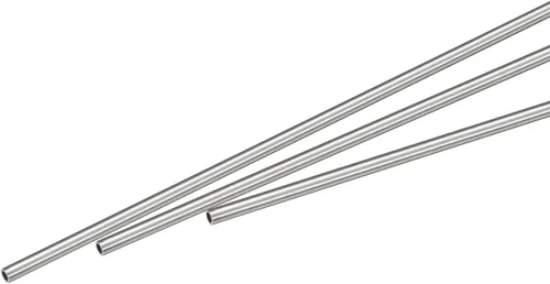Vista 37 de Uxcell Tubo capilar de acero inoxidable 304, OD 0.4 mm x 0.1 mm de grosor de pared, 250 mm de longitud, tubo metálico para maquinaria industrial