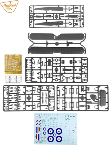 Vista 7 de CLEAR PROP CP72027-1/72 - Airco DH.9a (versión temprana) Kit de maqueta de plástico a escala