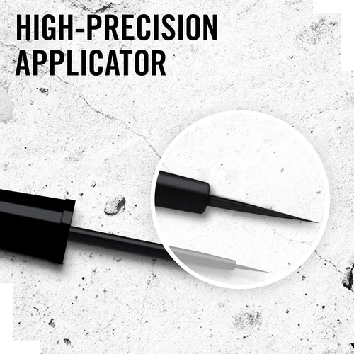 Vista 3 de Rimmel Glam Eyes Liquid Liner, Black Glamour, 0.1 fl oz
