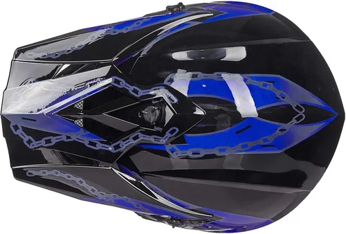 Vista 6 de ILM Casco de cara completa para motocicleta, motocross y cuatrimoto para niños y jóvenes, aprobado por el Departamento de Transporte de Estados