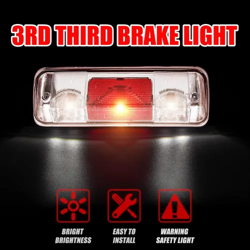 Vista 3 de Tercera luz de freno 923-237 F150 compatible con Ford F-150 2004-2008, Explorer Sport Trac 2007-2010, Lincoln Mark LT 2006-2008, lámpara de freno