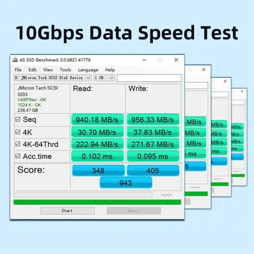 Vista 3 de xiwai USB3.0 tipo A macho a USB 3.1 tipo C macho hacia arriba opuesto en forma de U en ángulo trasero 90 grados adaptador de carga de datos 10Gbps