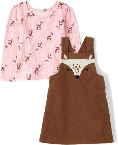 Vista 2 de The Children's Place Conjunto de 2 piezas de falda para niñas y niñas pequeñas