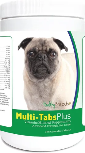 Vista 34 de Healthy Breeds Affenpinscher Multi-Tabs Plus tabletas masticables 180