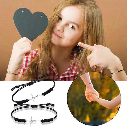 Vista 6 de Rtteri 20 pulseras de cruz de fe inspiradoras, regalos de joyería de cumpleaños a granel de acero inoxidable con dije de esperanza ajustable