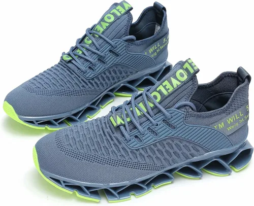 Vista 4 de Zapatos deportivos Chopben para correr, tenis a la moda con red transpirable y suela suave antideslizante, zapatos para caminar casuales y atléticos