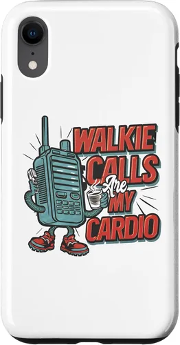 Vista 8 de iPhone 15 Walkie Calls Are My Cardio Retro Special Education Teacher Case