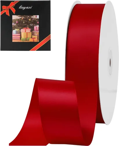 Vista 20 de LIUYAXI Cinta púrpura claro, 1/2 pulgada x 25 yardas, cinta de doble cara púrpura claro para envolver regalos, manualidades, ramo de lazos