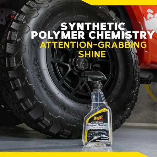 Vista 7 de Meguiar's Ultimate Insane Shine - Aerosol para neumáticos, 16 onzas