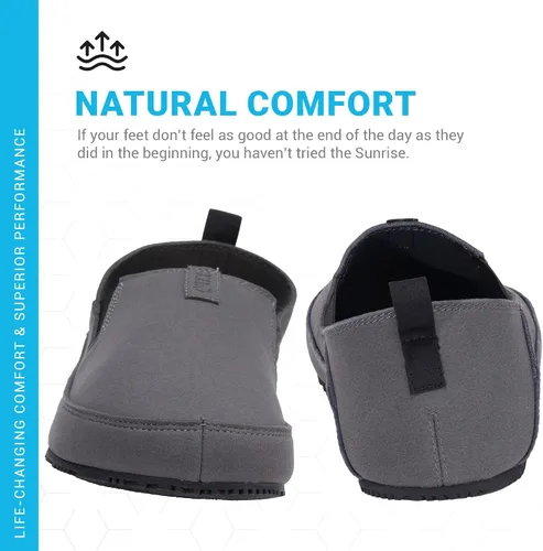 Vista 6 de Xero Shoes Zapatos casuales Sunrise para hombre, súper ligeros, cómodos zapatos de campamento y viaje sin cordones